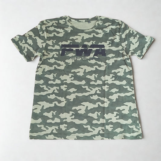 TEE SHIRT GREEN CAMO