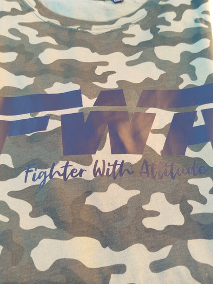 TEE SHIRT GREEN CAMO